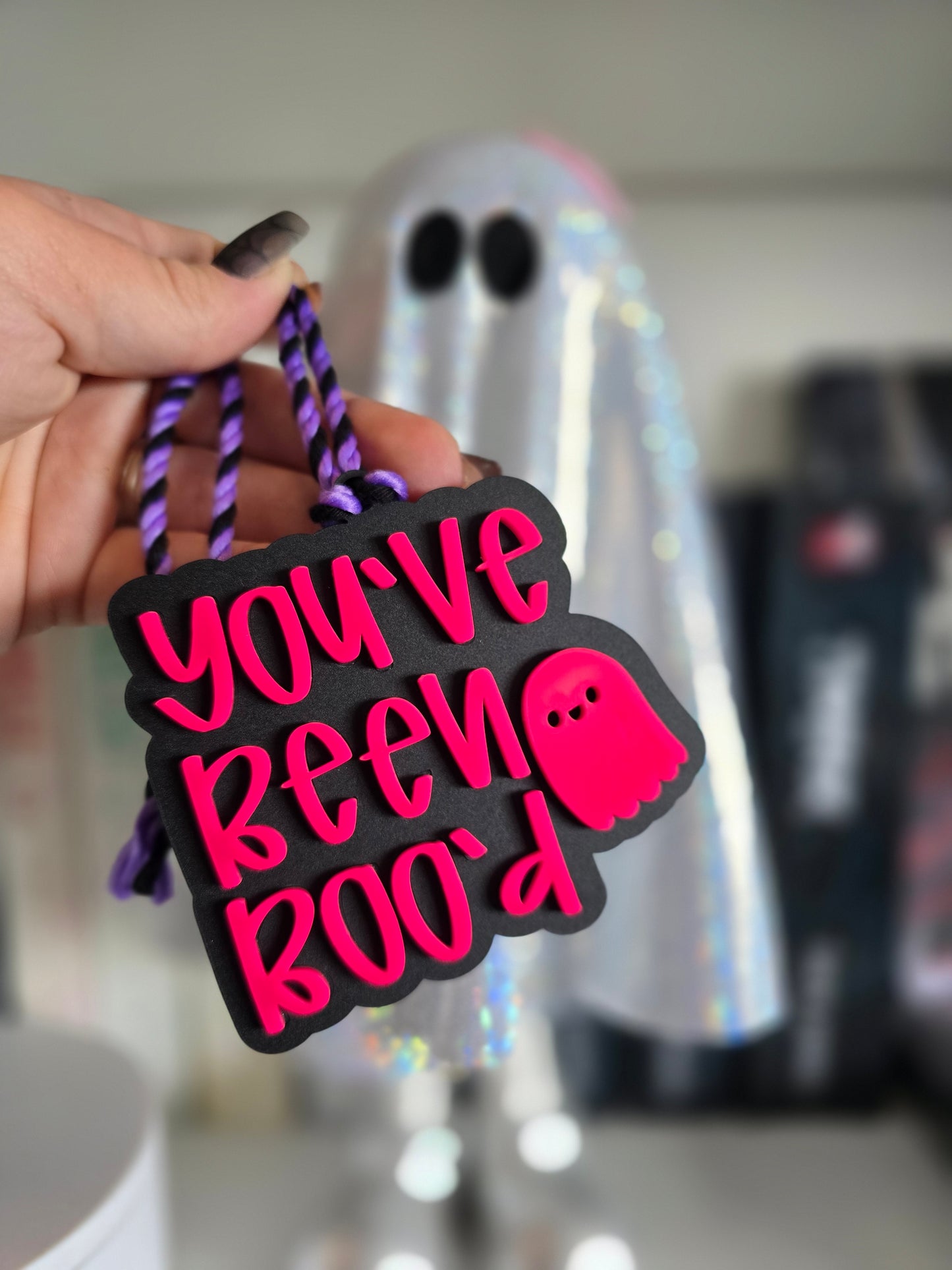 You've been Boo'd Boo Basket Tags | Halloween Boo Basket Gift Basket Tags | Boo Basket Cheap Idea | Custom cute Spooky Boo Basket Gift Tags