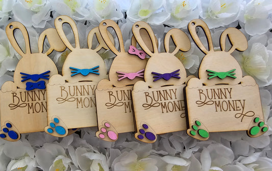 Easter Money Holder and Gift Card Holder | Gift Idea for Kids Easter Basket & Adults | Easter Gift Box Choose the Color