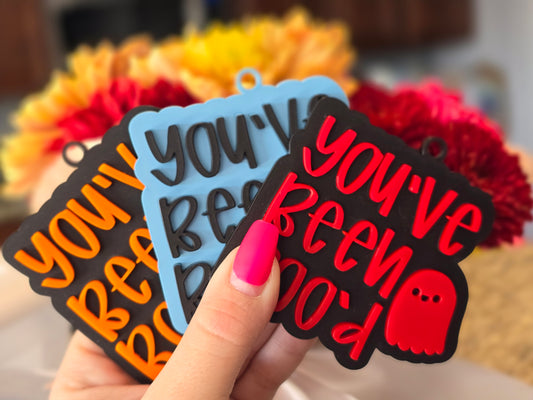 You've been Boo'd Boo Basket Tags | Halloween Boo Basket Gift Basket Tags | Boo Basket Cheap Idea | Custom cute Spooky Boo Basket Gift Tags