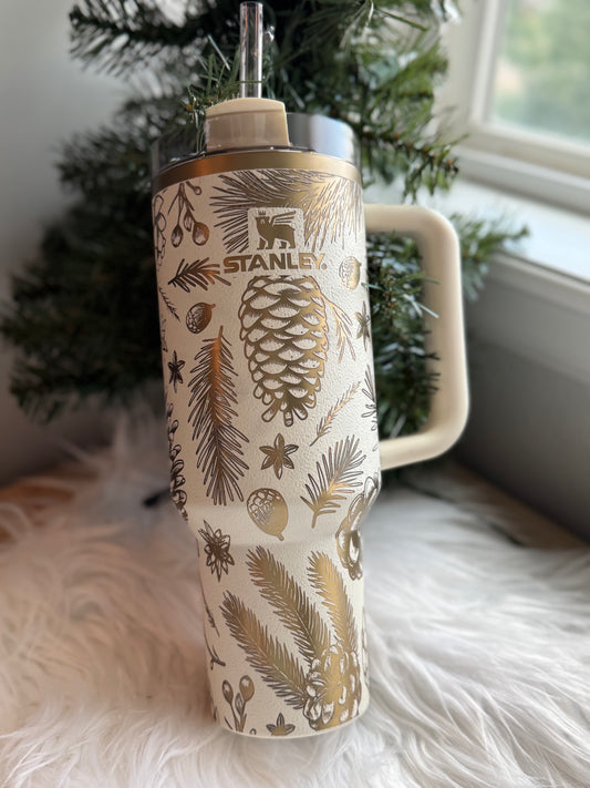 Pine Cone Tumbler