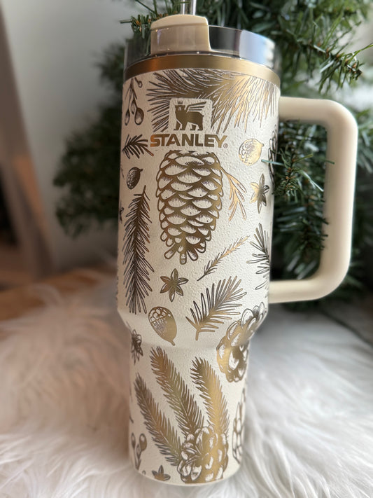 Pine Cone Tumbler