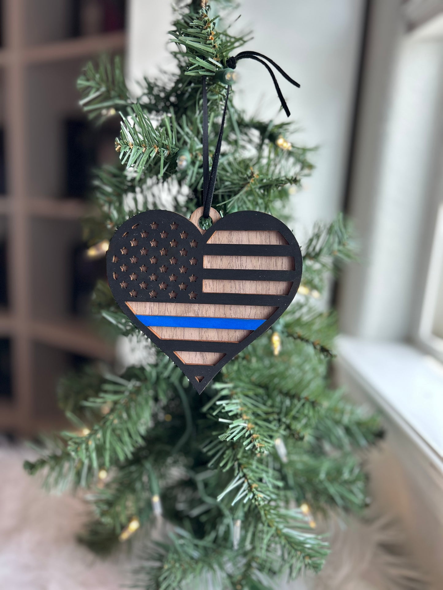 First Responder Police Officer & Firefighter Ornament | Can be Customized