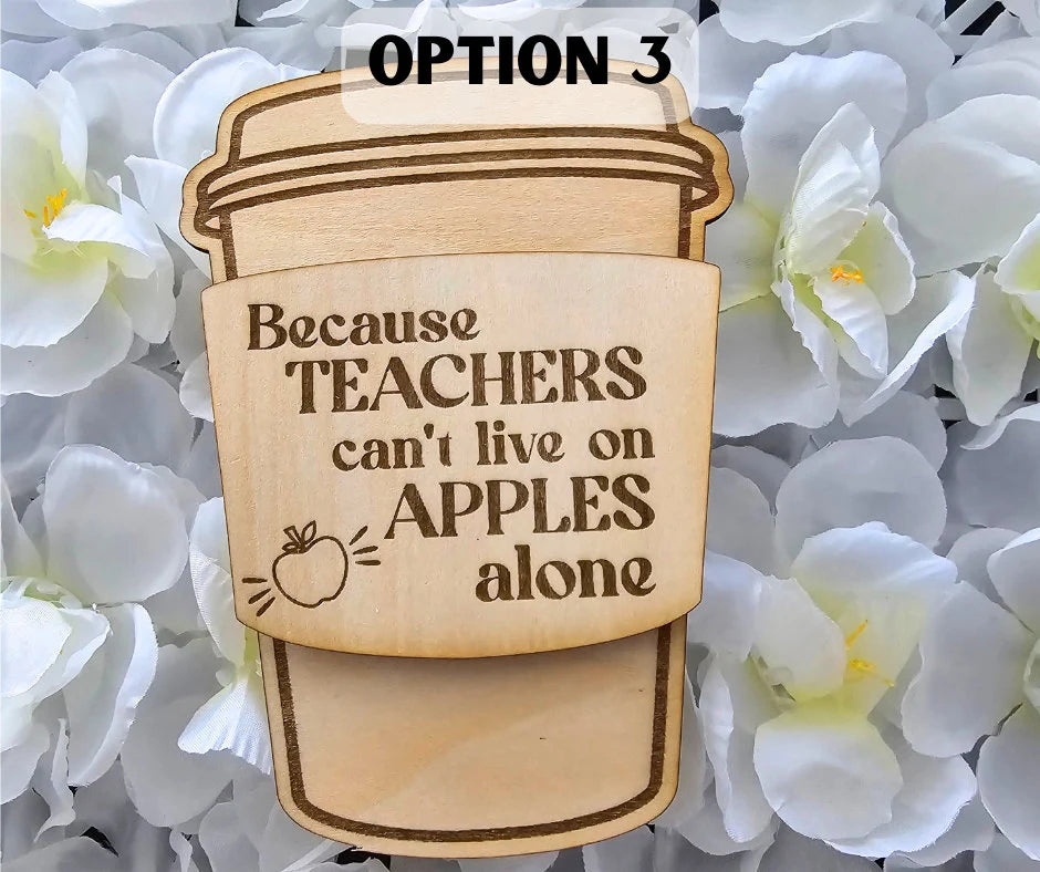 Teacher Appreciation Gift Card Holder | Gift Idea for Teachers and Instructors | Gift Box Alternative | End of School Year Appreciation Week